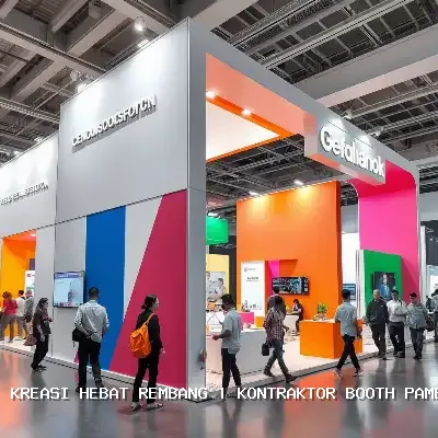 kontraktor booth pameran Rembang