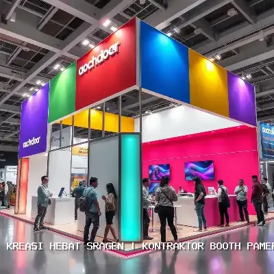 kontraktor booth pameran Sragen