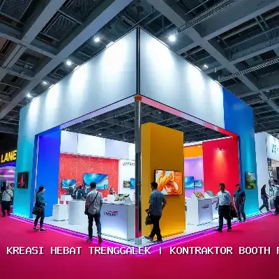kontraktor booth pameran Trenggalek