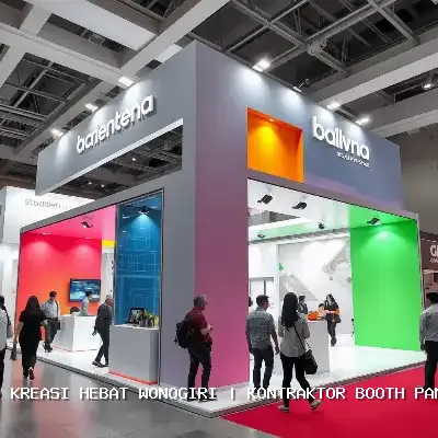 kontraktor booth pameran Wonogiri
