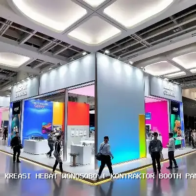 kontraktor booth pameran Wonosobo
