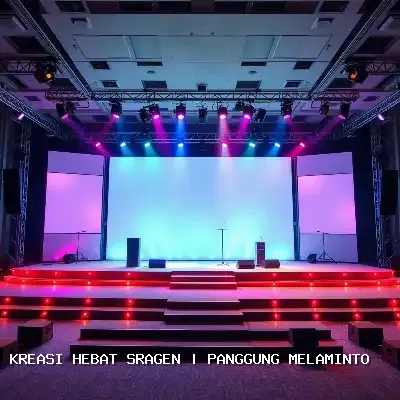 Panggung Melaminto Kreasi Hebat Sragen
