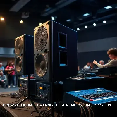 Rental Sound System Batang – Suara Jernih untuk Segala Acara