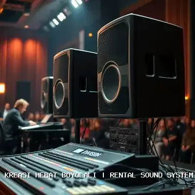 Rental Sound System Boyolali – Solusi Audio Profesional