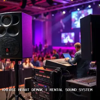 rental sound system Demak