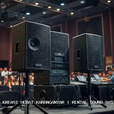 Rental Sound System Karanganyar – Suara Jernih untuk Setiap Acara