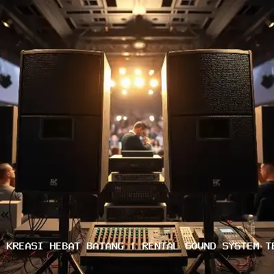 Rental Sound System Terdekat Batang untuk Acara Berkualitas