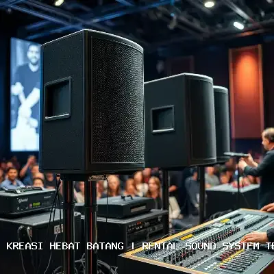 Rental Sound System Terdekat Batang untuk Acara Berkualitas