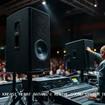 Rental Sound System Terdekat Batang untuk Acara Berkualitas