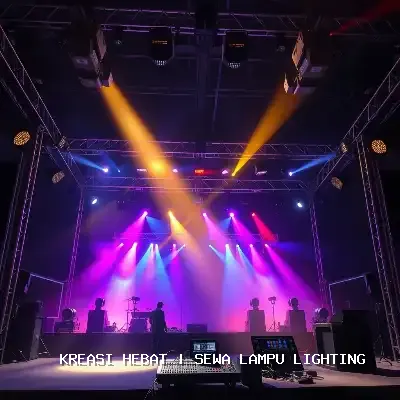 Sewa Lampu Lighting Profesional untuk Event Megah