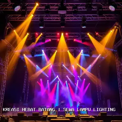 sewa lampu lighting Batang