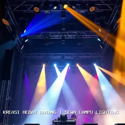 Sewa Lampu Lighting Batang untuk Atmosfer Megah