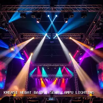 sewa lampu lighting Batu