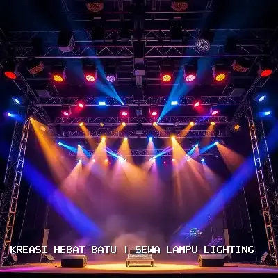 Sewa Lampu Lighting Batu