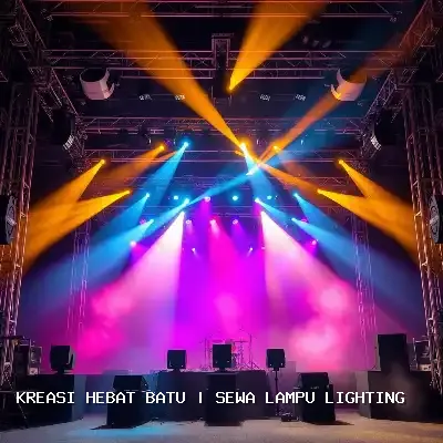 Sewa Lampu Lighting Batu