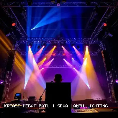 Sewa Lampu Lighting Batu