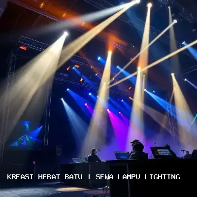 Sewa Lampu Lighting Batu