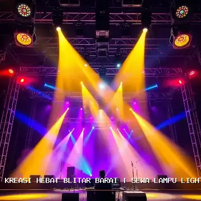 Sewa Lampu Lighting Blitar Barat