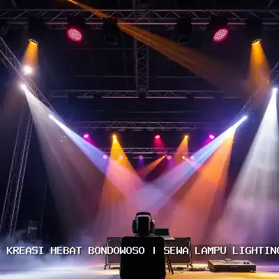 sewa lampu lighting Bondowoso