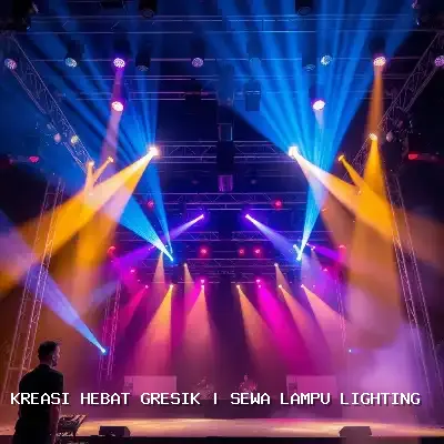 sewa lampu lighting Gresik