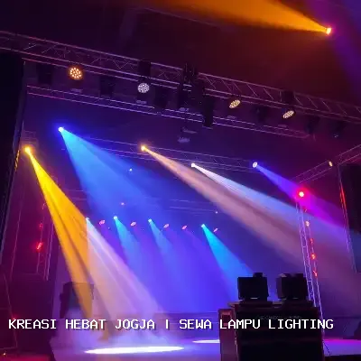 sewa lampu lighting Jogja