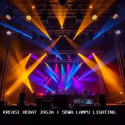 Sewa Lampu Lighting Jogja dengan Atmosfer Megah