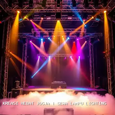 Sewa Lampu Lighting Jogja dengan Atmosfer Megah