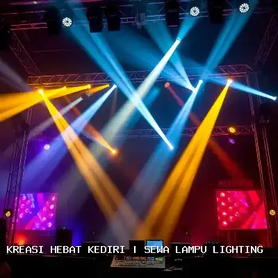 sewa lampu lighting Kediri