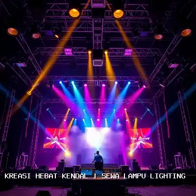 sewa lampu lighting Kendal