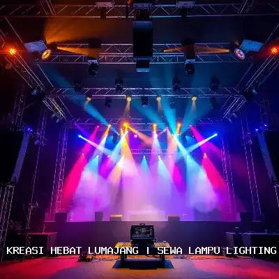 sewa lampu lighting Lumajang
