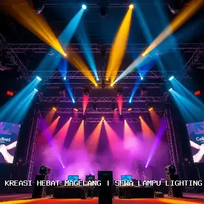 Sewa Lampu Lighting Magelang untuk Event Megah