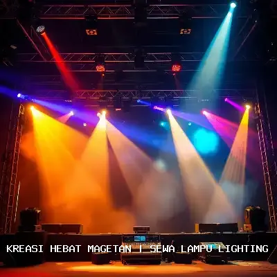 sewa lampu lighting Magetan