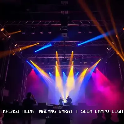 sewa lampu lighting Malang Barat