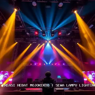 sewa lampu lighting Mojokerto
