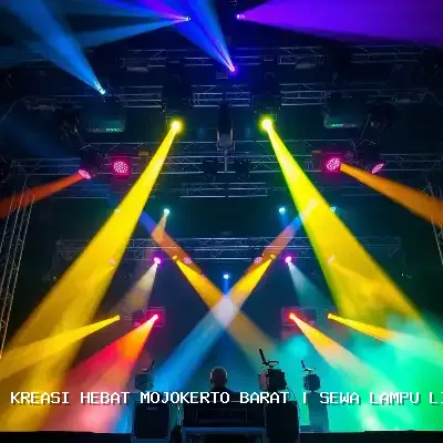 sewa lampu lighting Mojokerto Barat