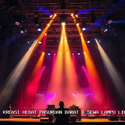 sewa lampu lighting Pasuruan Barat