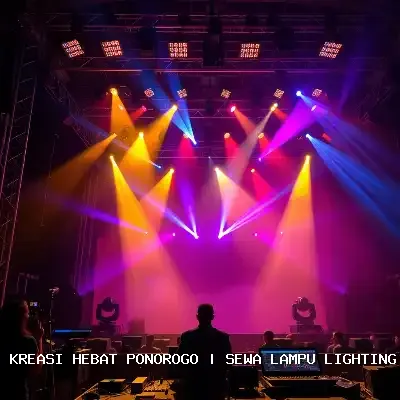 sewa lampu lighting Ponorogo