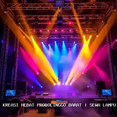 sewa lampu lighting Probolinggo Barat