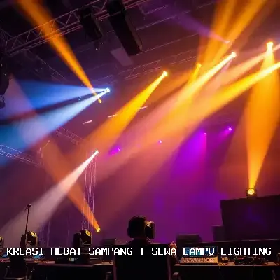sewa lampu lighting Sampang