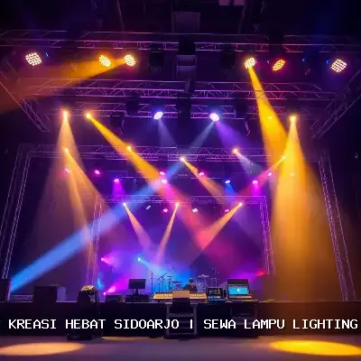sewa lampu lighting Sidoarjo