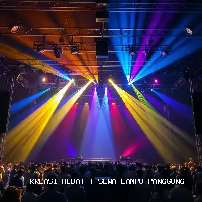 Sewa Lampu Panggung Profesional untuk Event Megah