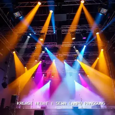 Sewa Lampu Panggung Profesional untuk Event Megah