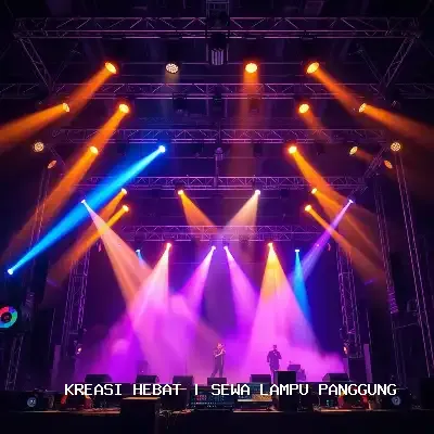 Sewa Lampu Panggung Profesional untuk Event Megah