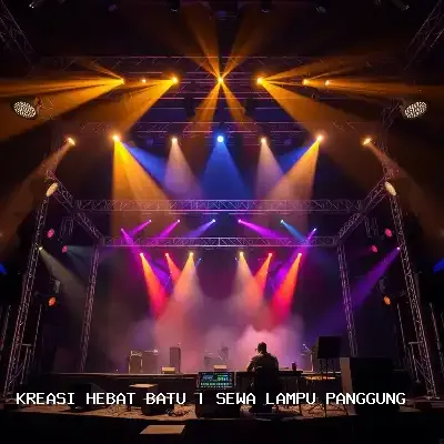 sewa lampu panggung Batu