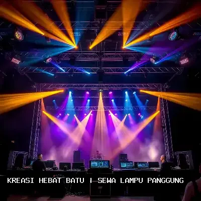 Sewa Lampu Panggung Batu