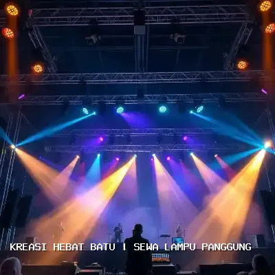 Sewa Lampu Panggung Batu