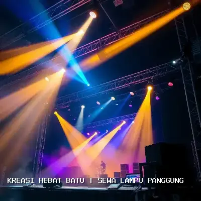 Sewa Lampu Panggung Batu