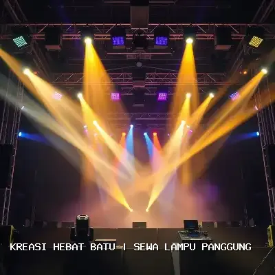 Sewa Lampu Panggung Batu