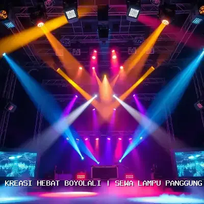 Sewa Lampu Panggung Boyolali: Atmosfer Megah untuk Acara Anda