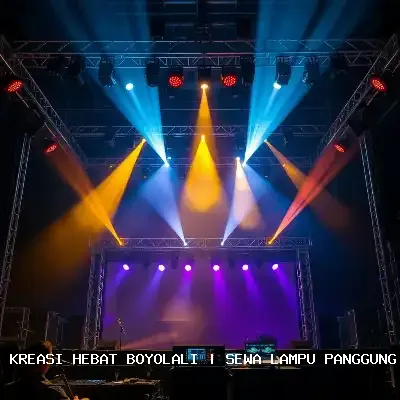 Sewa Lampu Panggung Boyolali: Atmosfer Megah untuk Acara Anda